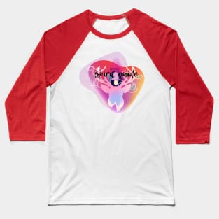 Spirit Guide Mushroom Baseball T-Shirt